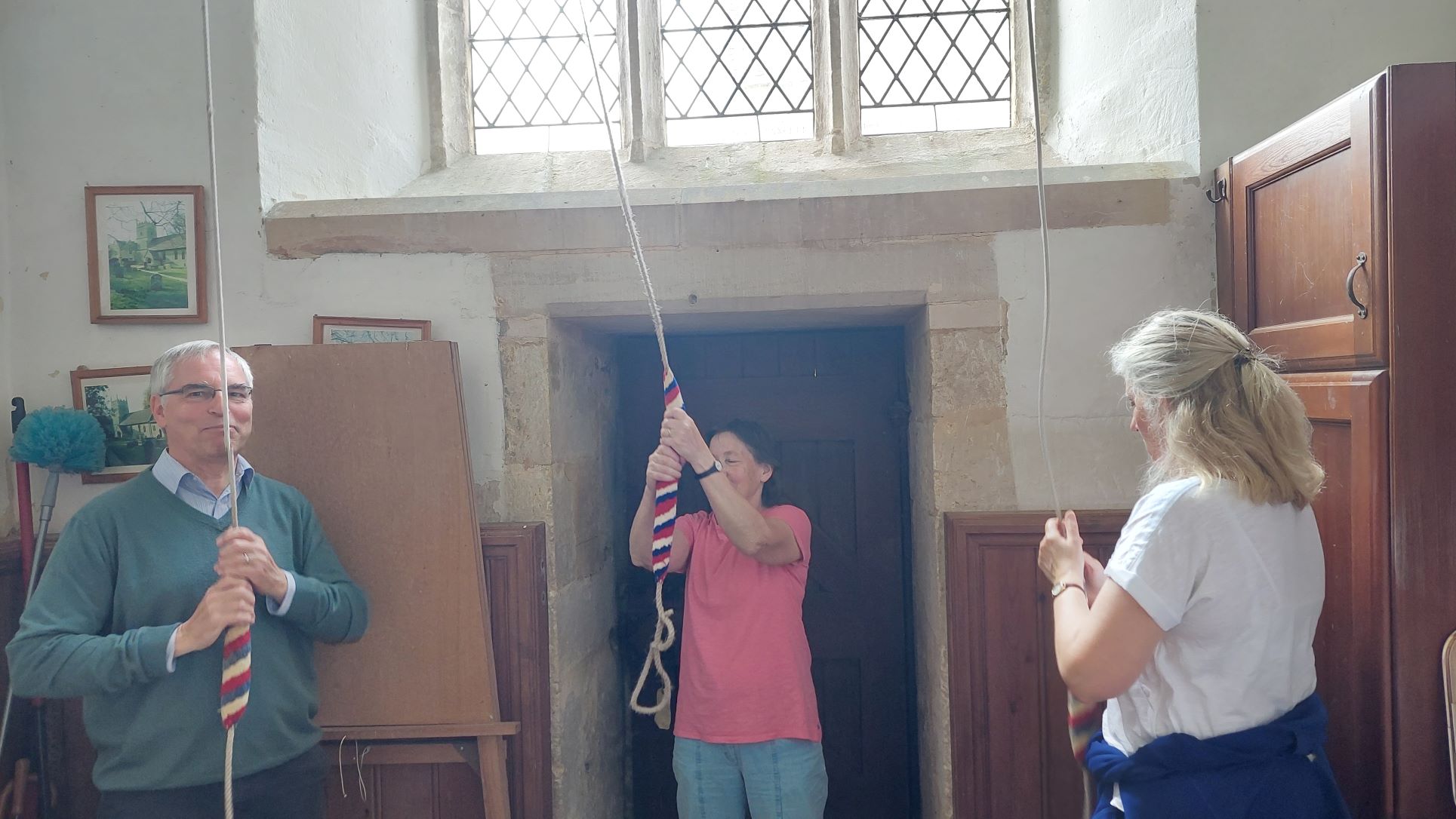 Somerford Keynes - Platinum Jubilee Bell-ringing 1