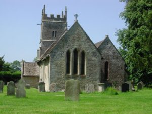 Somerford Keynes church