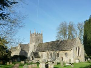 Somerford Keynes church